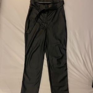 Vegan Leather Pants